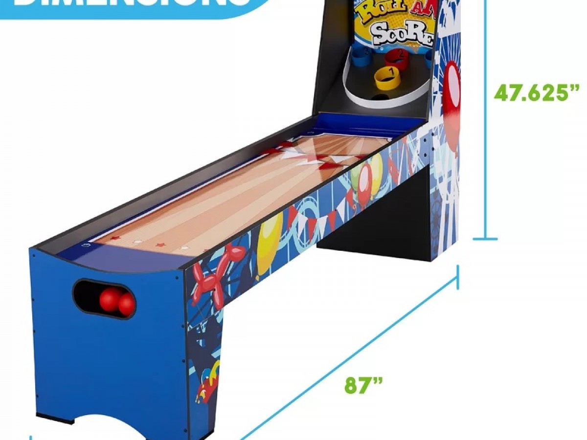 Juego Arcade SpeedBall Rodar y Anotar con Accesorios para Jugar